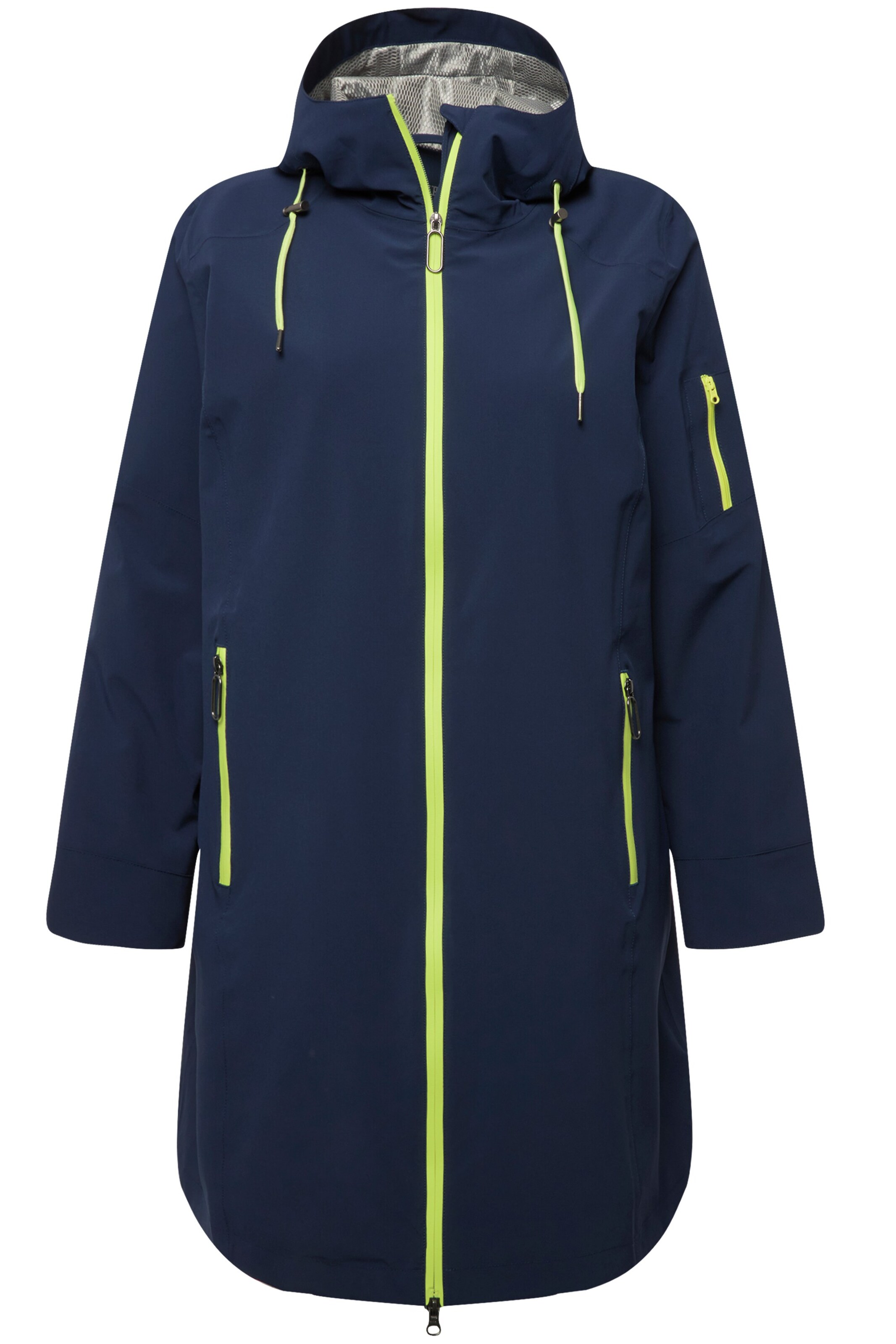 Ulla Popken Performance Jacket in Blue: front
