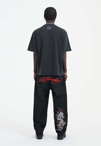 Ed Hardy Paita 'New York City Diamante' värissä musta