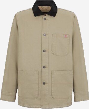 DICKIES Übergangsjacke 'DICKIES DUCK' in Beige: predná strana