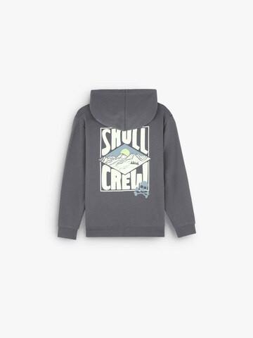 Scalpers Zip-Up Hoodie 'Explorer' in Grey