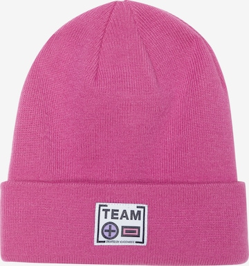 CHIEMSEE Beanie ' mit Umschlagbund ' in Pink: Vorderseite