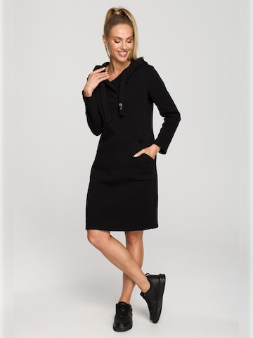 made of emotion - Vestido ' M695 ' en negro: frente