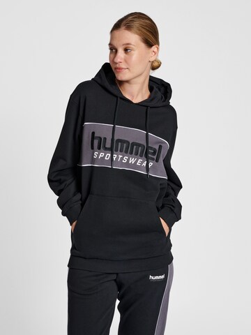 Hummel Athletic Sweatshirt 'Julian' in Black: front