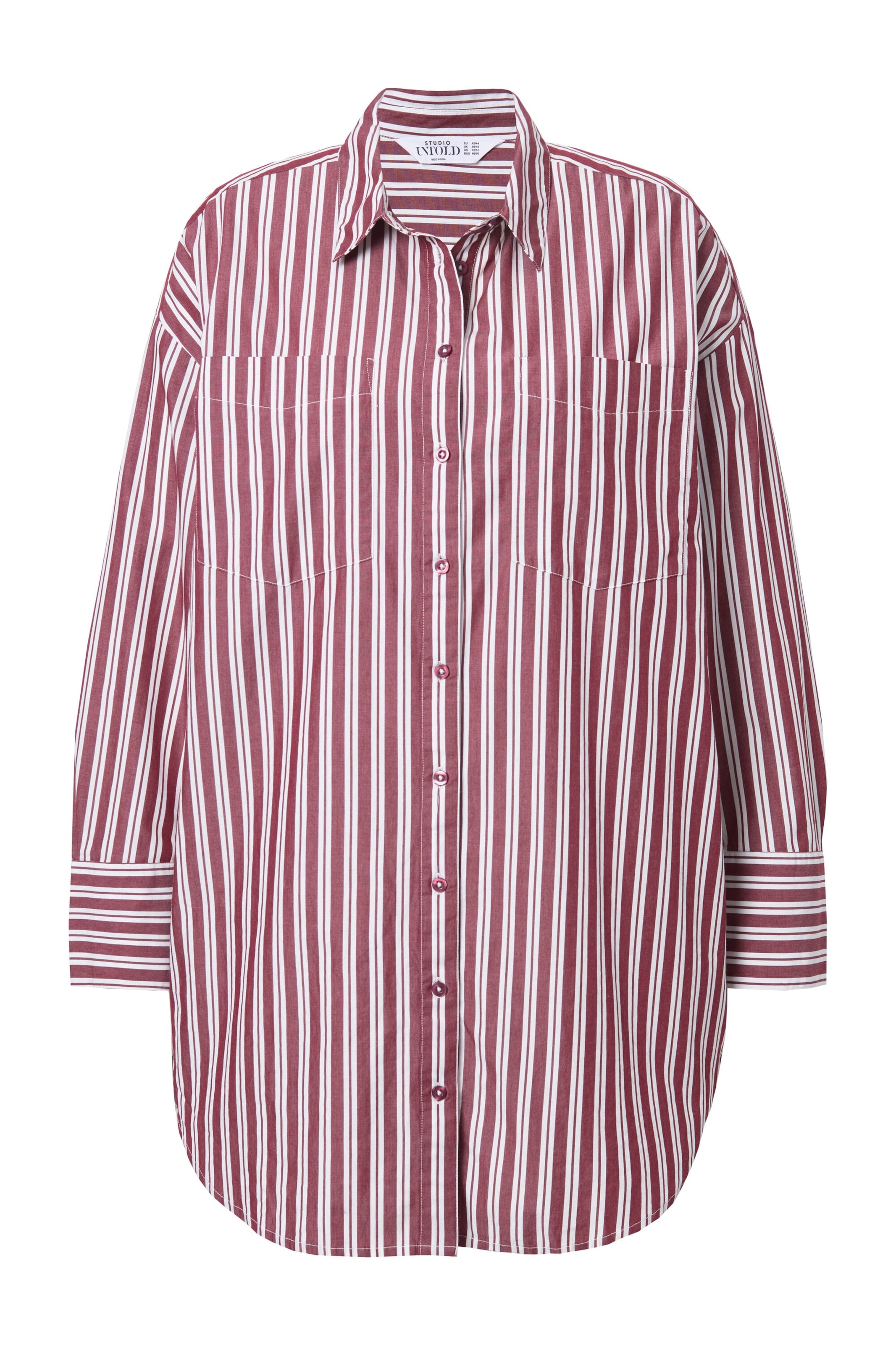 Studio Untold Bluse in Lila: Vorderseite