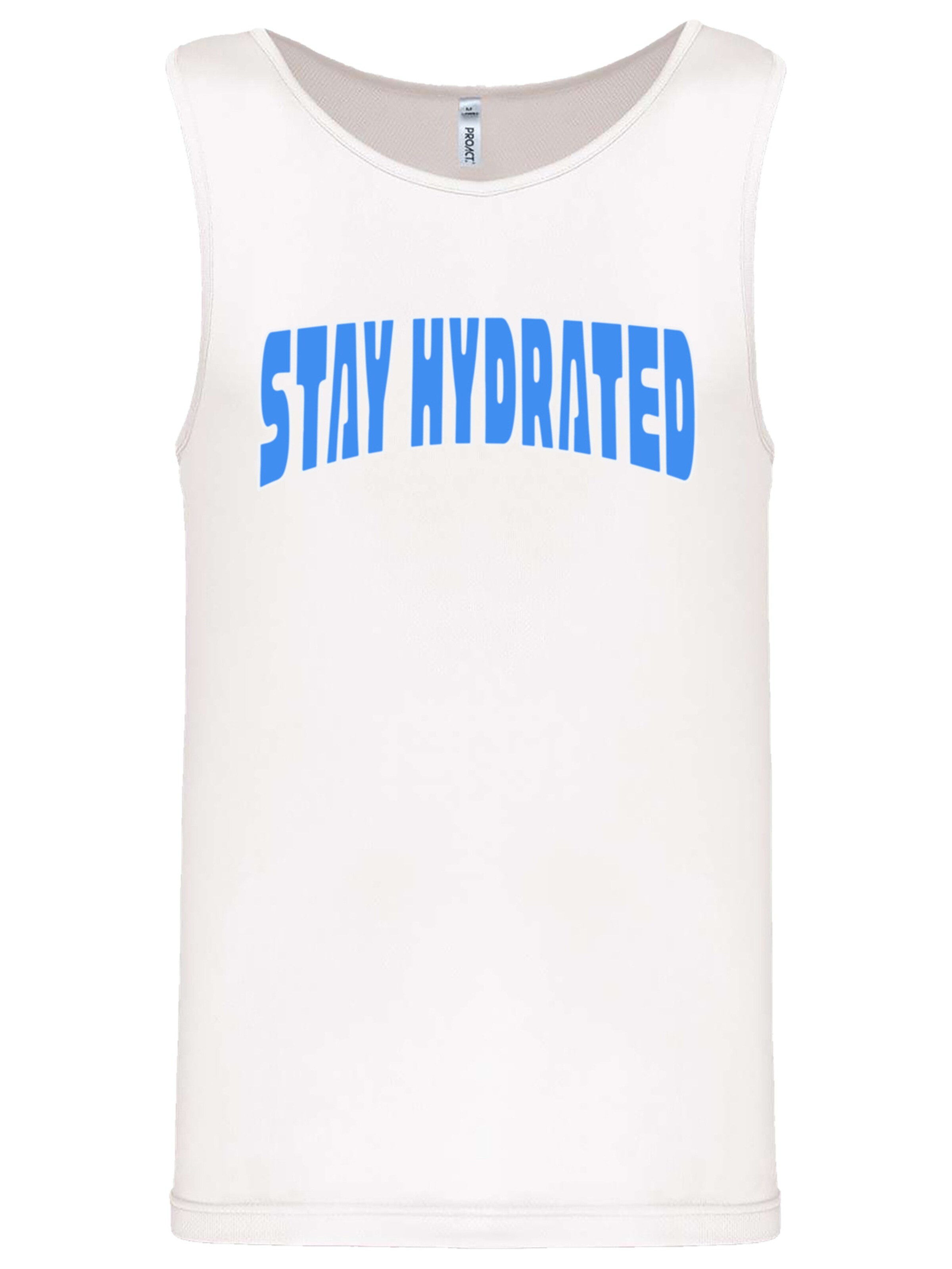 T-Shirt fonctionnel F4NT4STIC en blanc : devant