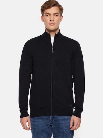 Vestes en maille 'Kean' Signal en bleu : devant