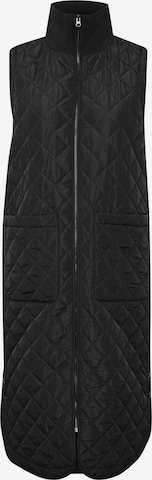 Kaffe Bodywarmer 'Severina' in Zwart: voorkant