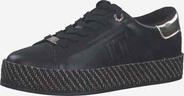 Sneaker bassa di TAMARIS in nero: frontale