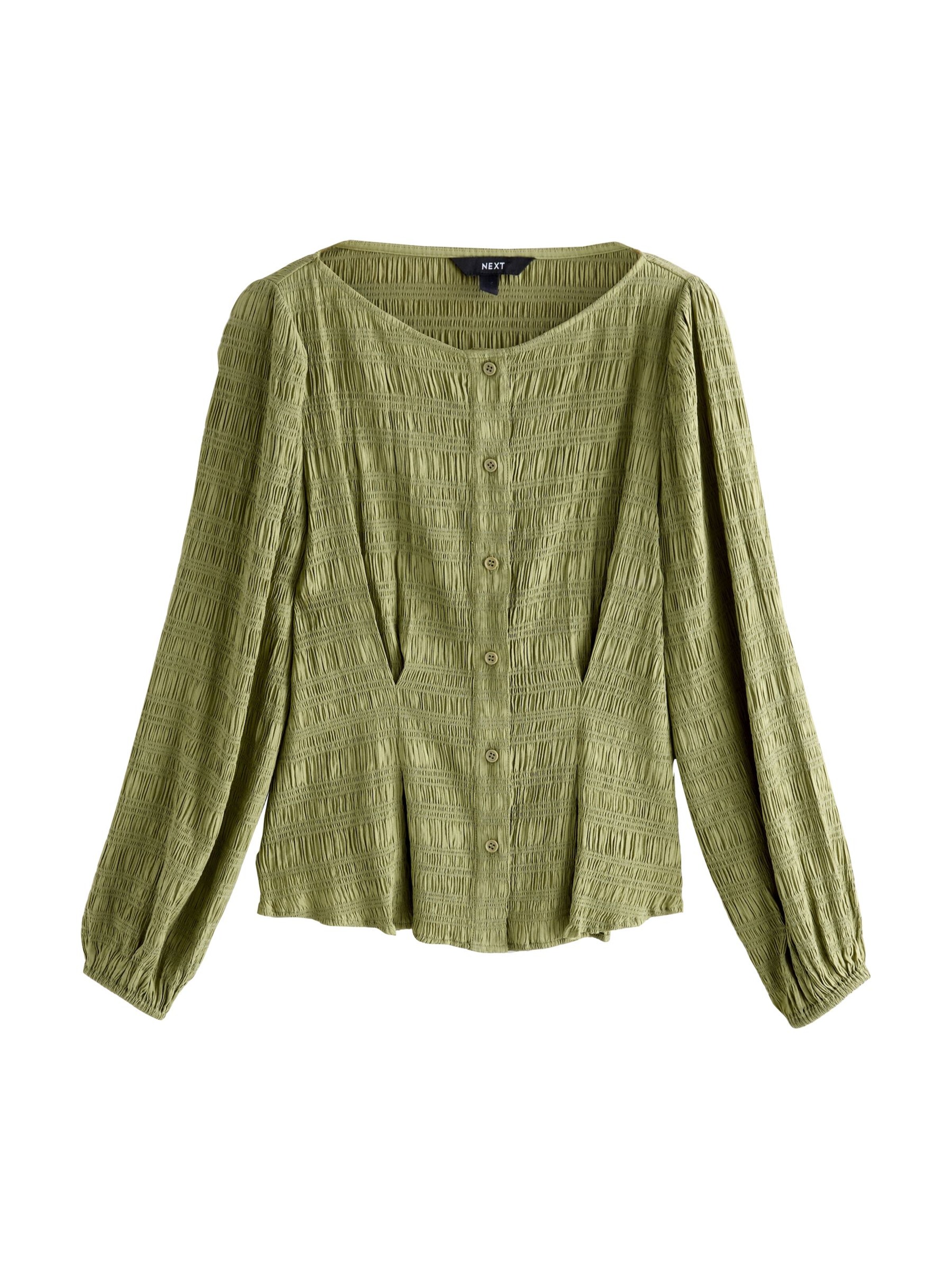 Next Blúz - zöld: elől