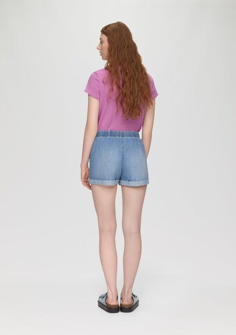 QS Regular Shorts in Blau