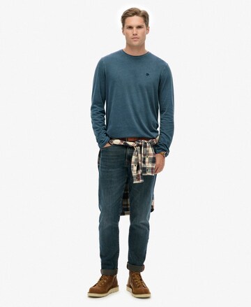 T-Shirt 'Esential' Superdry en bleu