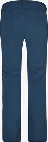 ZIENER Regular Workout Pants 'TALINA' in Blue