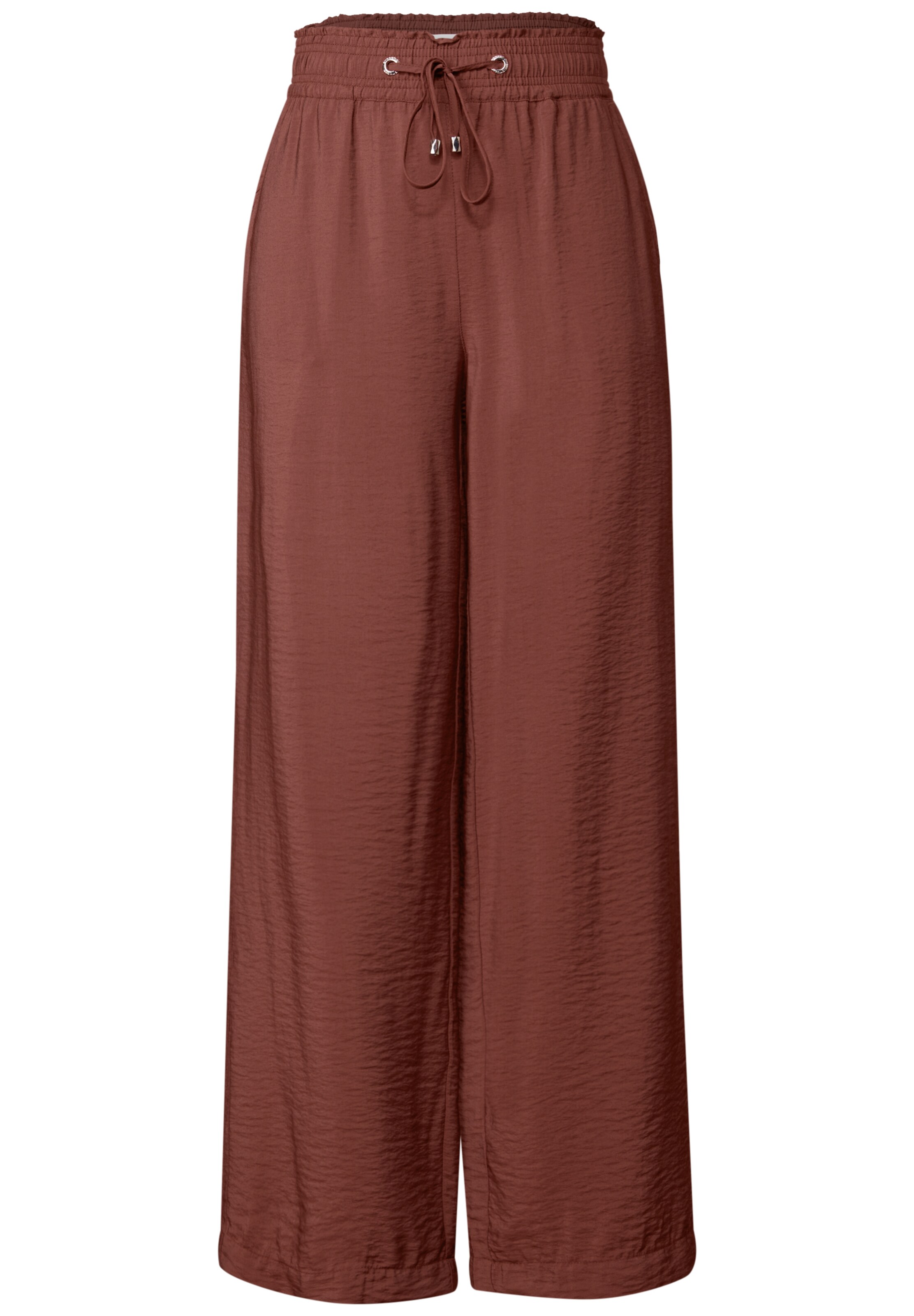 Street One Studio Pants in Brown: front