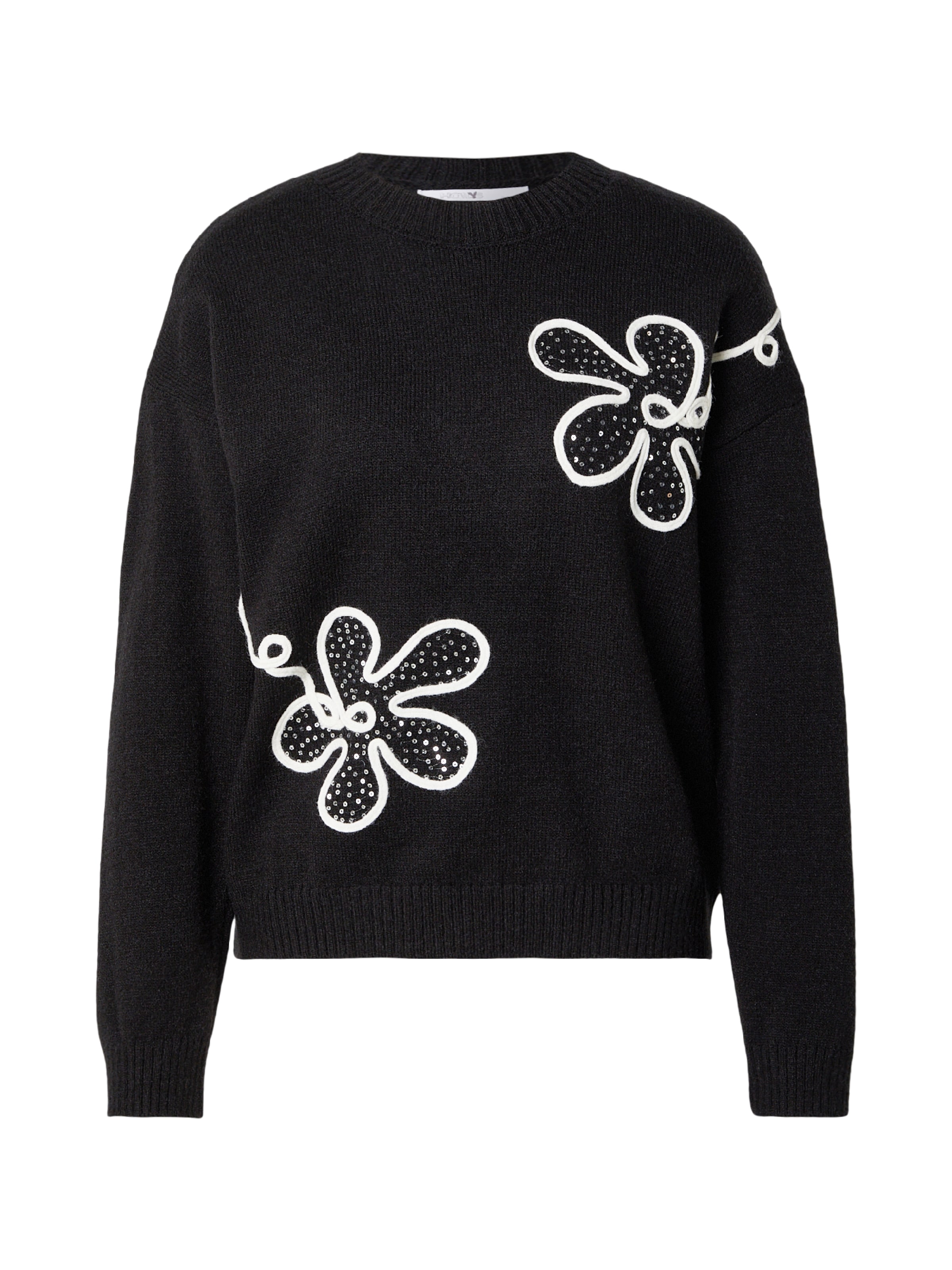 Hailys Πουλόβερ 'Mi44ra' σε μαύρο: μπροστά