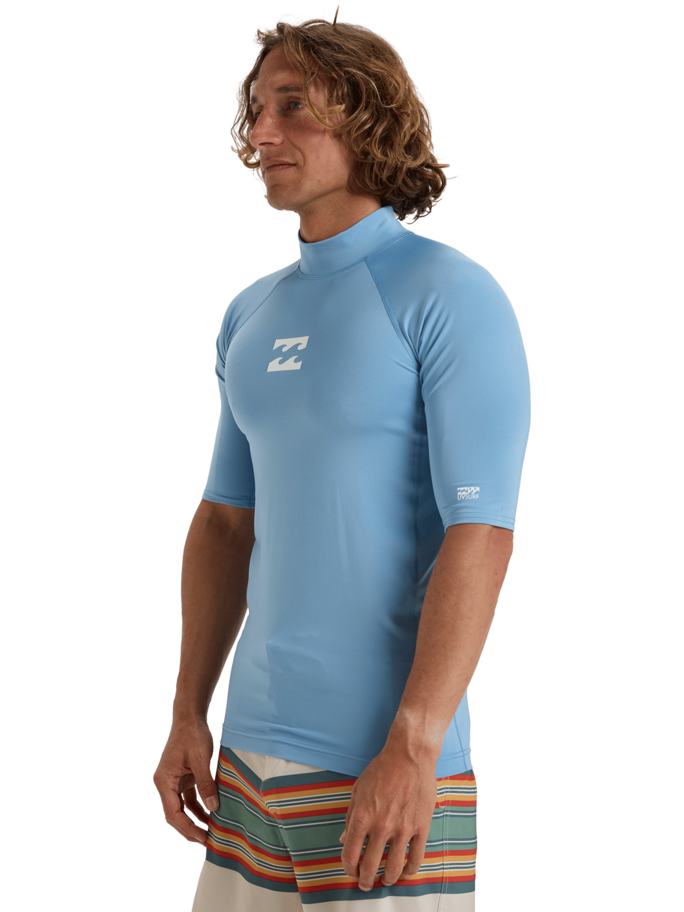 BILLABONG Performance shirt 'Waves All Day' in Blue