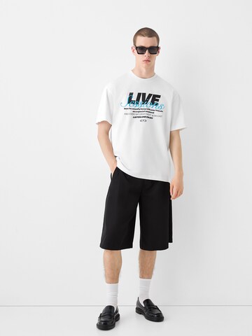 Bershka Bluser & t-shirts i hvid