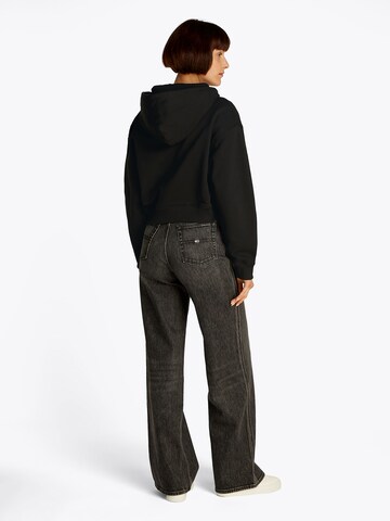 Tommy Jeans Zip-Up Hoodie in Black