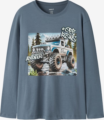 NAME IT T-shirt 'NKMVOTO' i blå: framsida