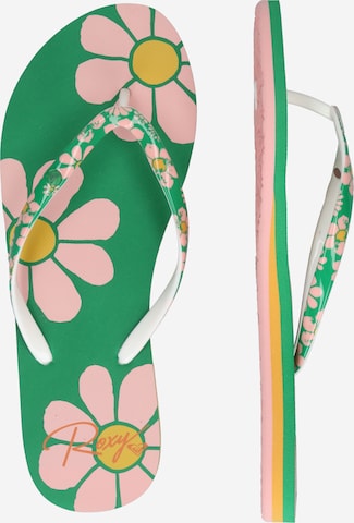 Flip-flops 'PORTOFINO III' de la ROXY pe verde