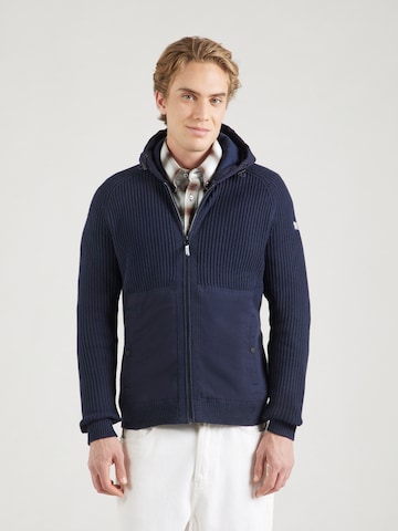 s.Oliver Cardigan i blå: forside