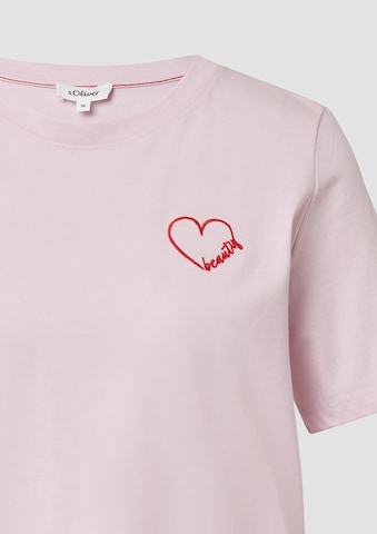 T-shirt s.Oliver en rose