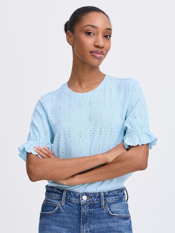 b.young T-Shirt ' BYSilva ' in Blau