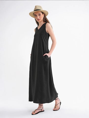 MixRay Kleid 'Maxi'‌‌‌ in Braun