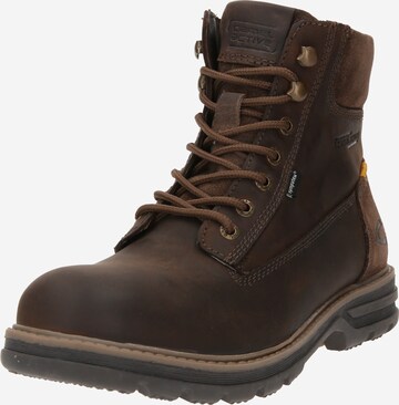 CAMEL ACTIVE Lace-Up Boots in Brown: front