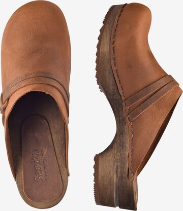 SANITA Clogs in Brown