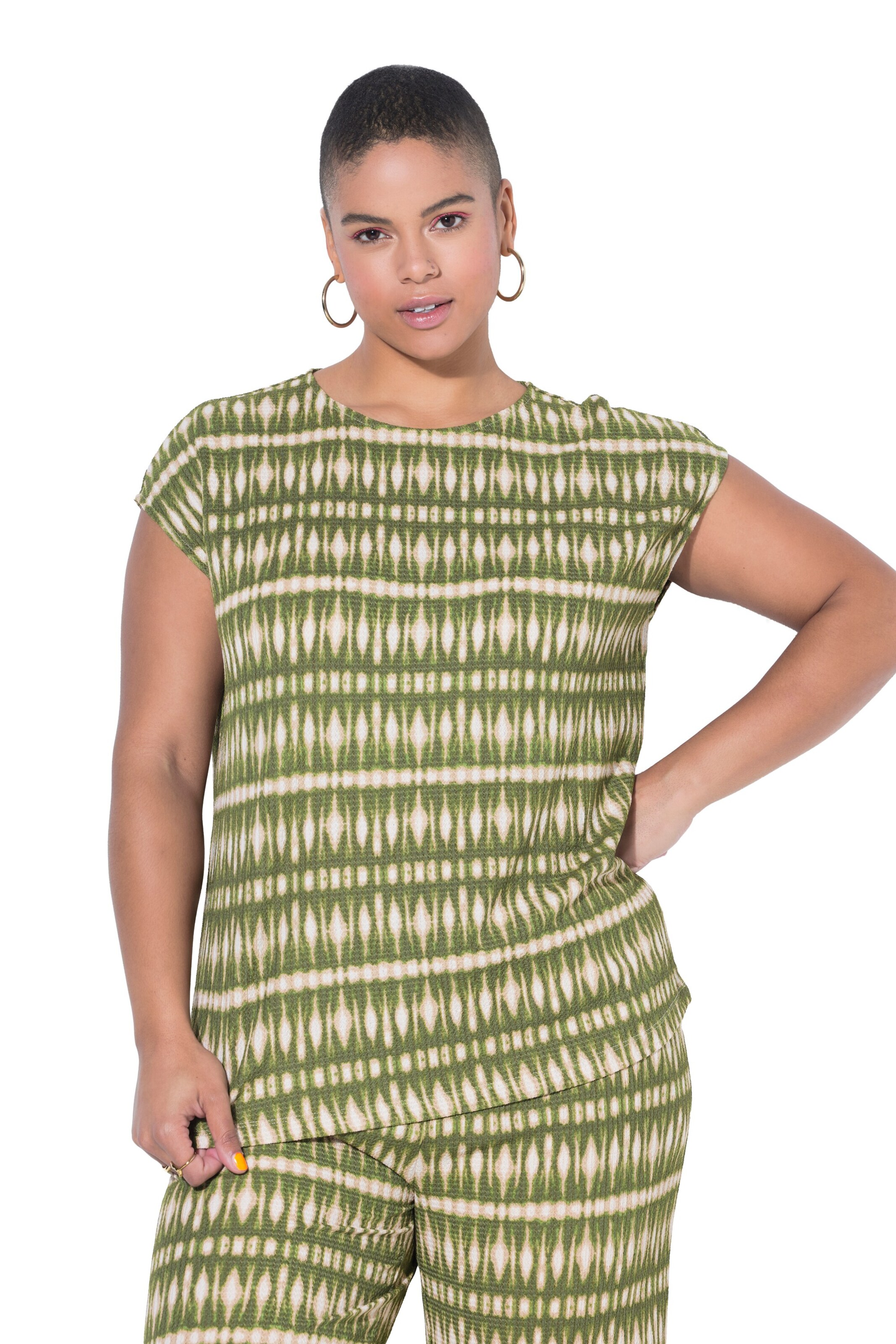 Studio Untold Shirt in Green: front