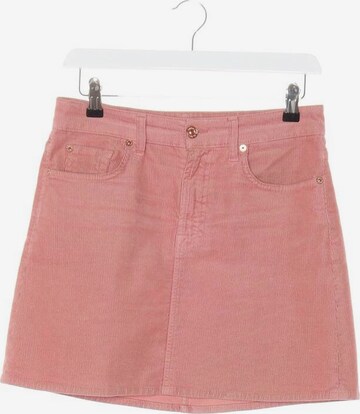 7 for all mankind Skirt in S in Pink: front