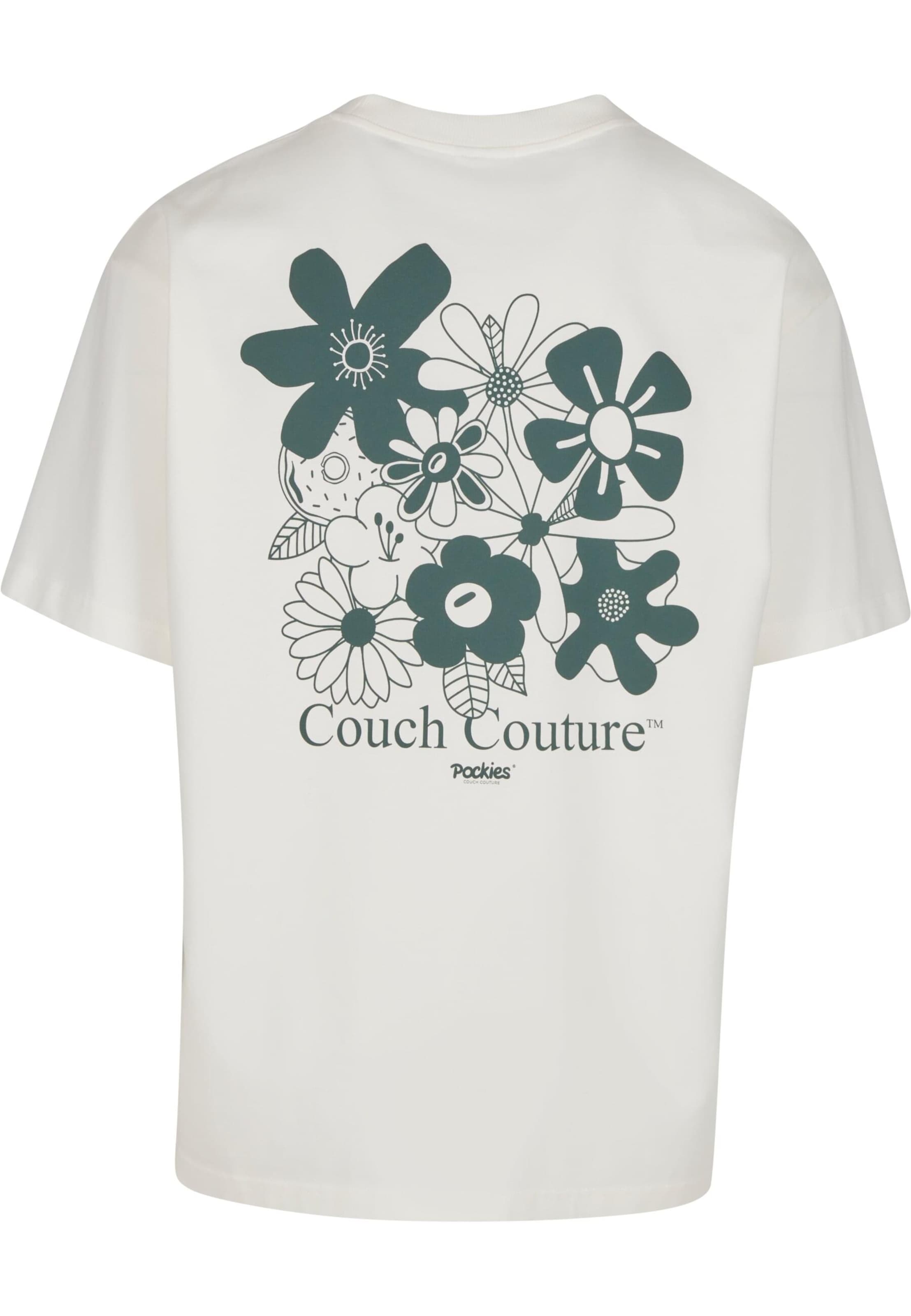 Pockies Shirt 'Couch Couture' in White