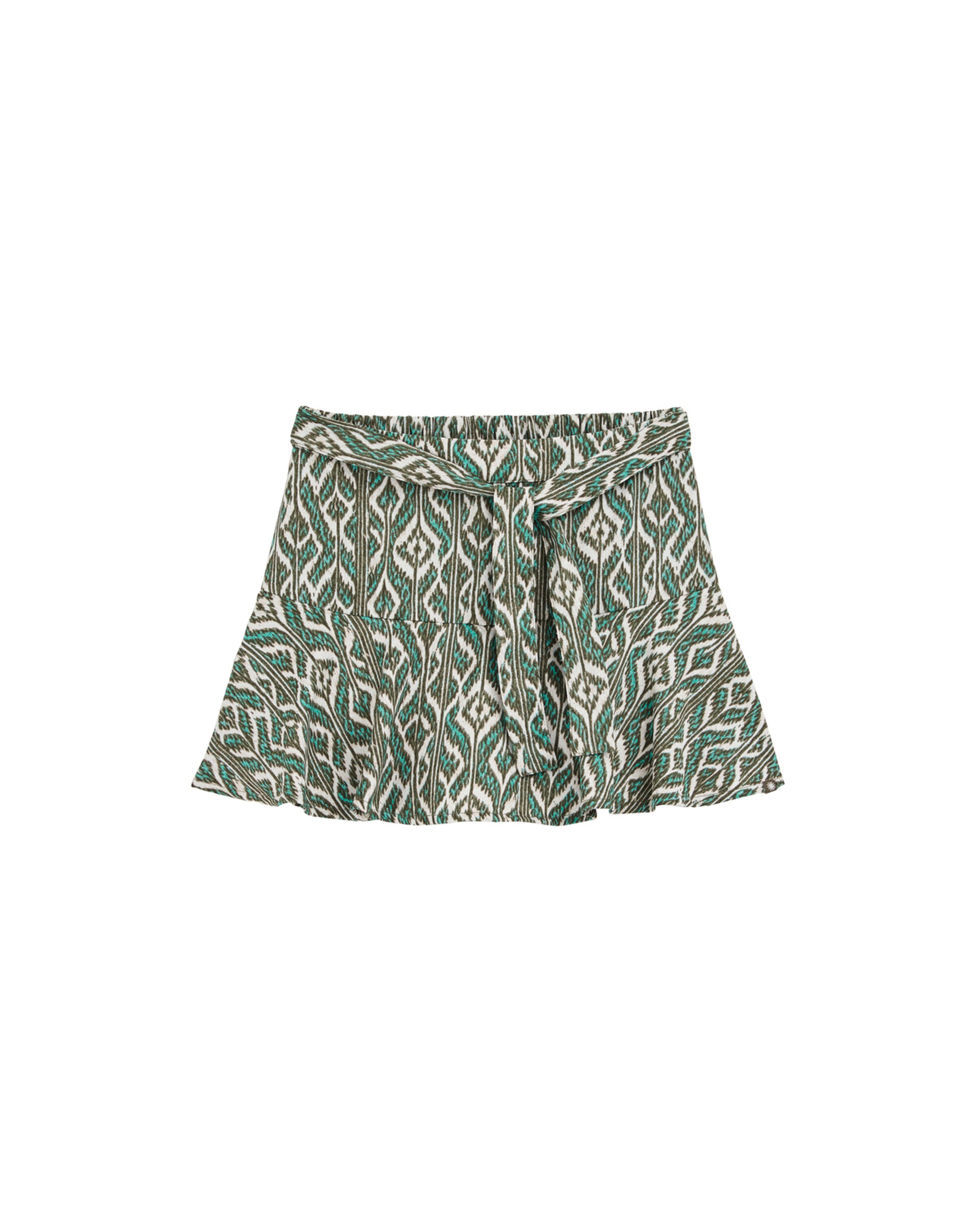WE Fashion Юбка в Зеленый: спереди