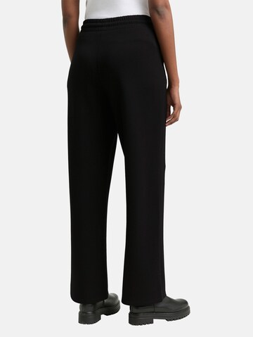 TOM TAILOR DENIM Regular Trousers in Black