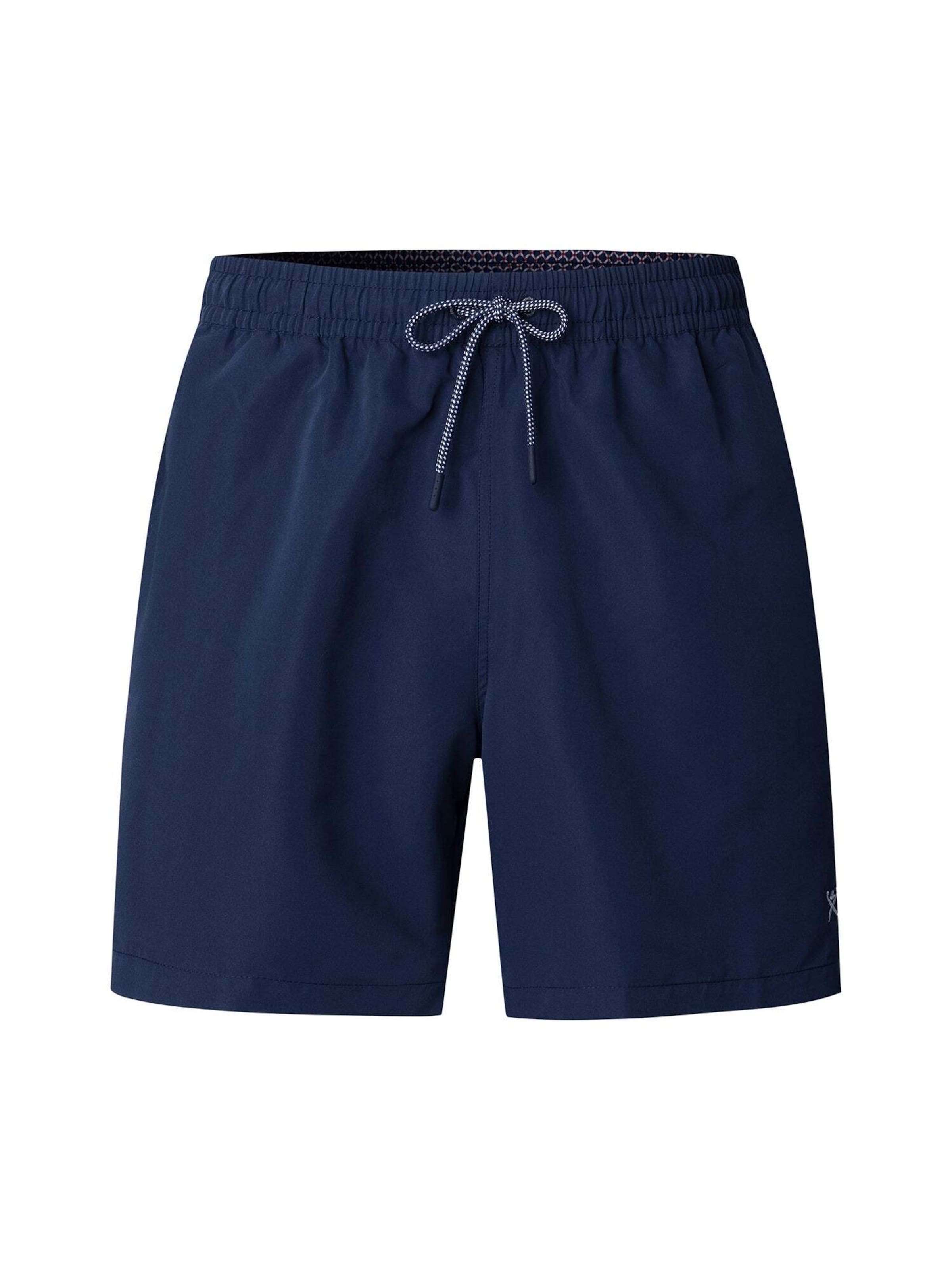 Hackett London Zwemshorts in Blauw: voorkant