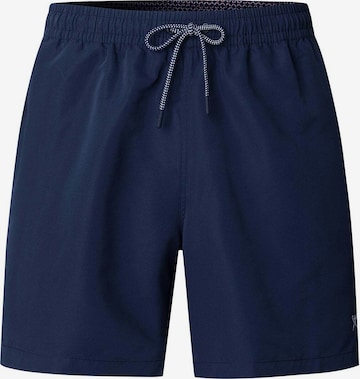 Hackett London Zwemshorts in Blauw: voorkant