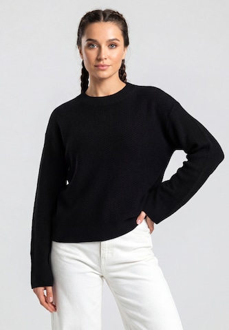 Pull-over 'Fashion Look' Jika en noir : devant