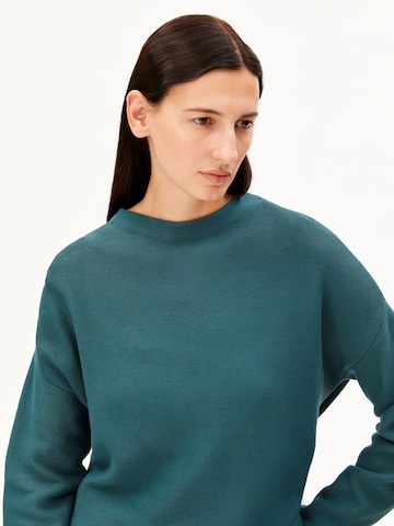 ARMEDANGELS Strickpullover MERINAA LINKS LINKS in Blau