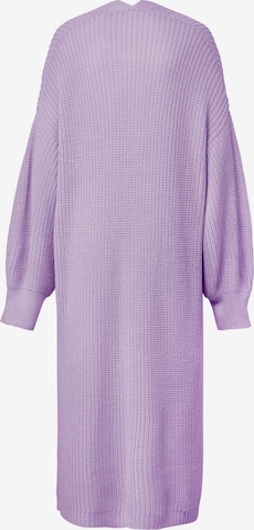 Angel of Style Knit Cardigan in Purple