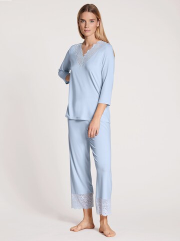CALIDA Pyjama in Blau: Vorderseite