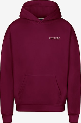 ESTEEM Sweatshirt in Rood: voorkant