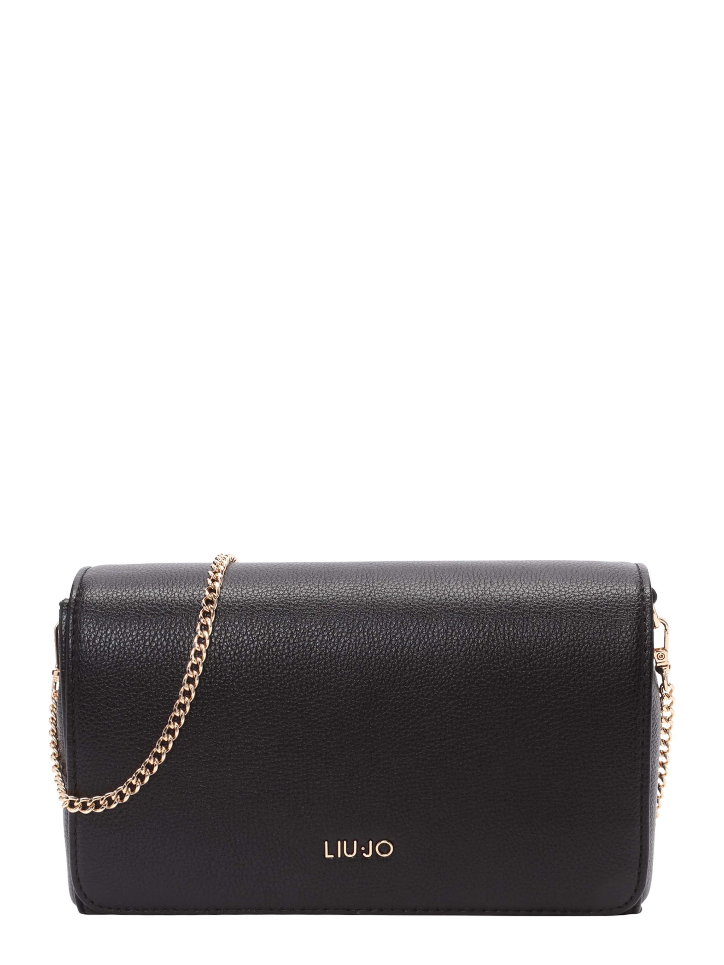 Borsa a tracolla 'ECS' di Liu Jo in nero: frontale