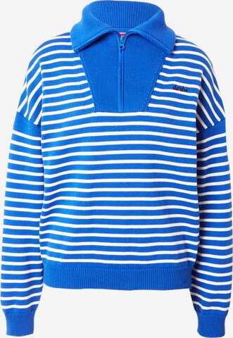 Derbe Sweater in Blue: front