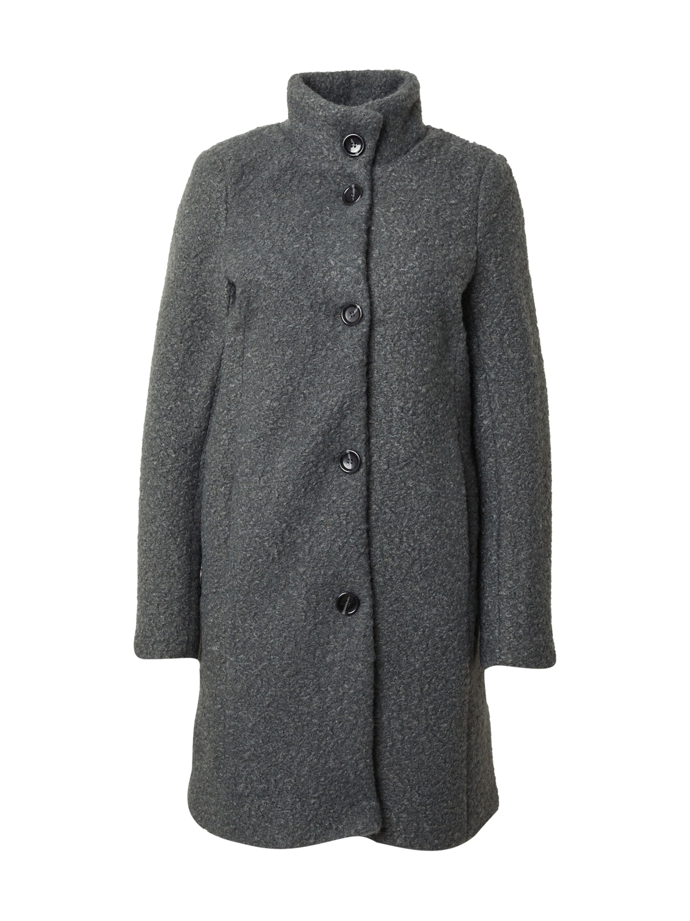 ZABAIONE Ανοιξιάτικο και φθινοπωρινό παλτό 'Co44co' σε γκρι: μπροστά