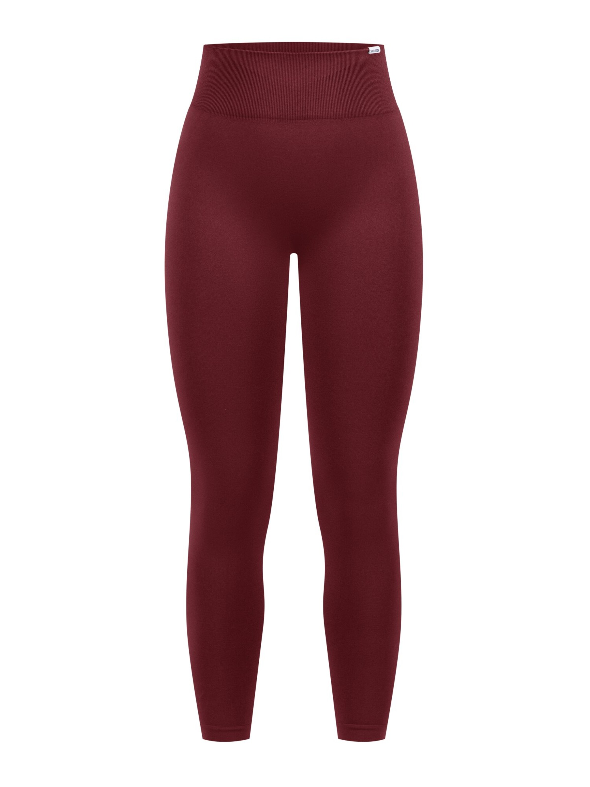 Skinny Leggings Smilodox en rouge : devant