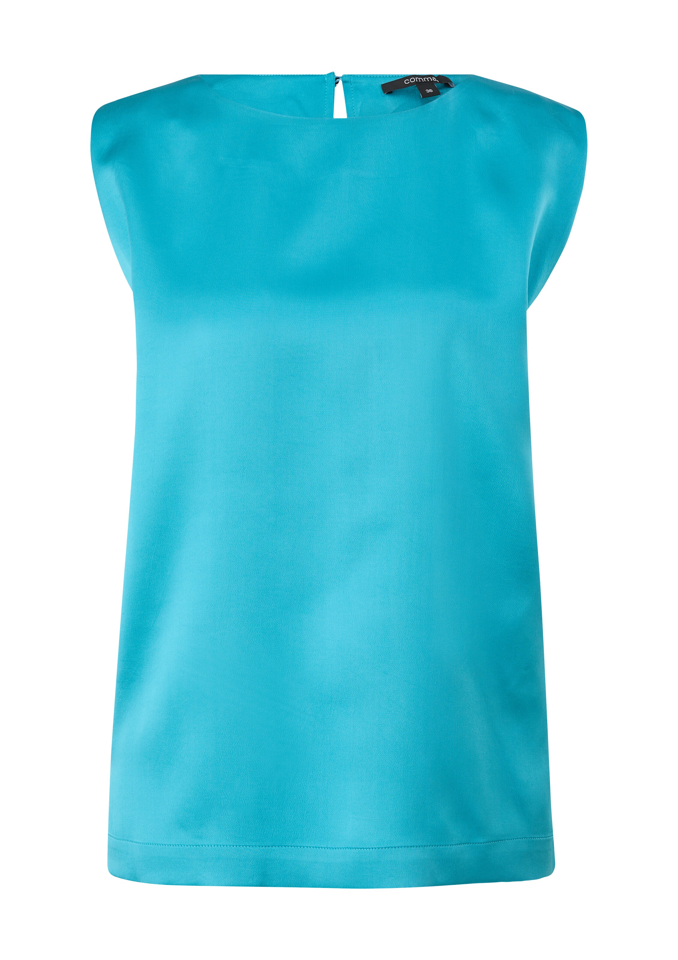 Chemisier COMMA en bleu : devant