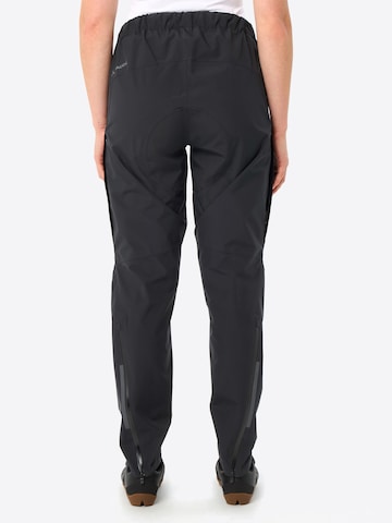VAUDE Regular Outdoorbroek 'Kuro' in Zwart