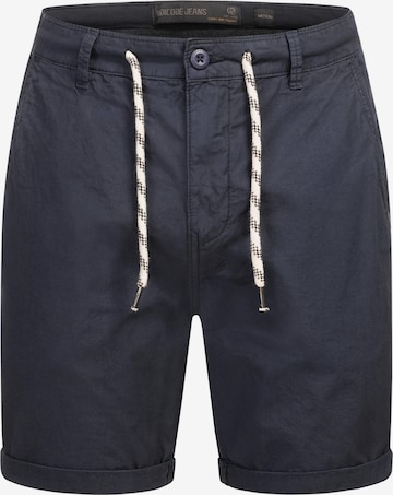 Pantalon 'B795 ' INDICODE en bleu : devant