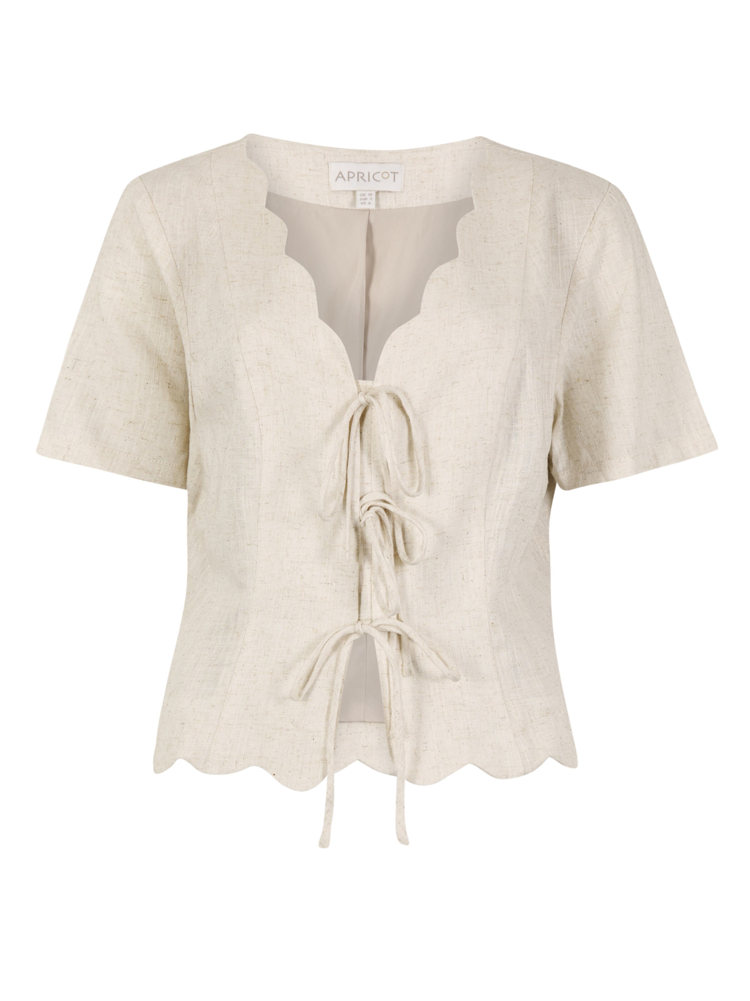Chemisier ' ' Apricot en gris : devant