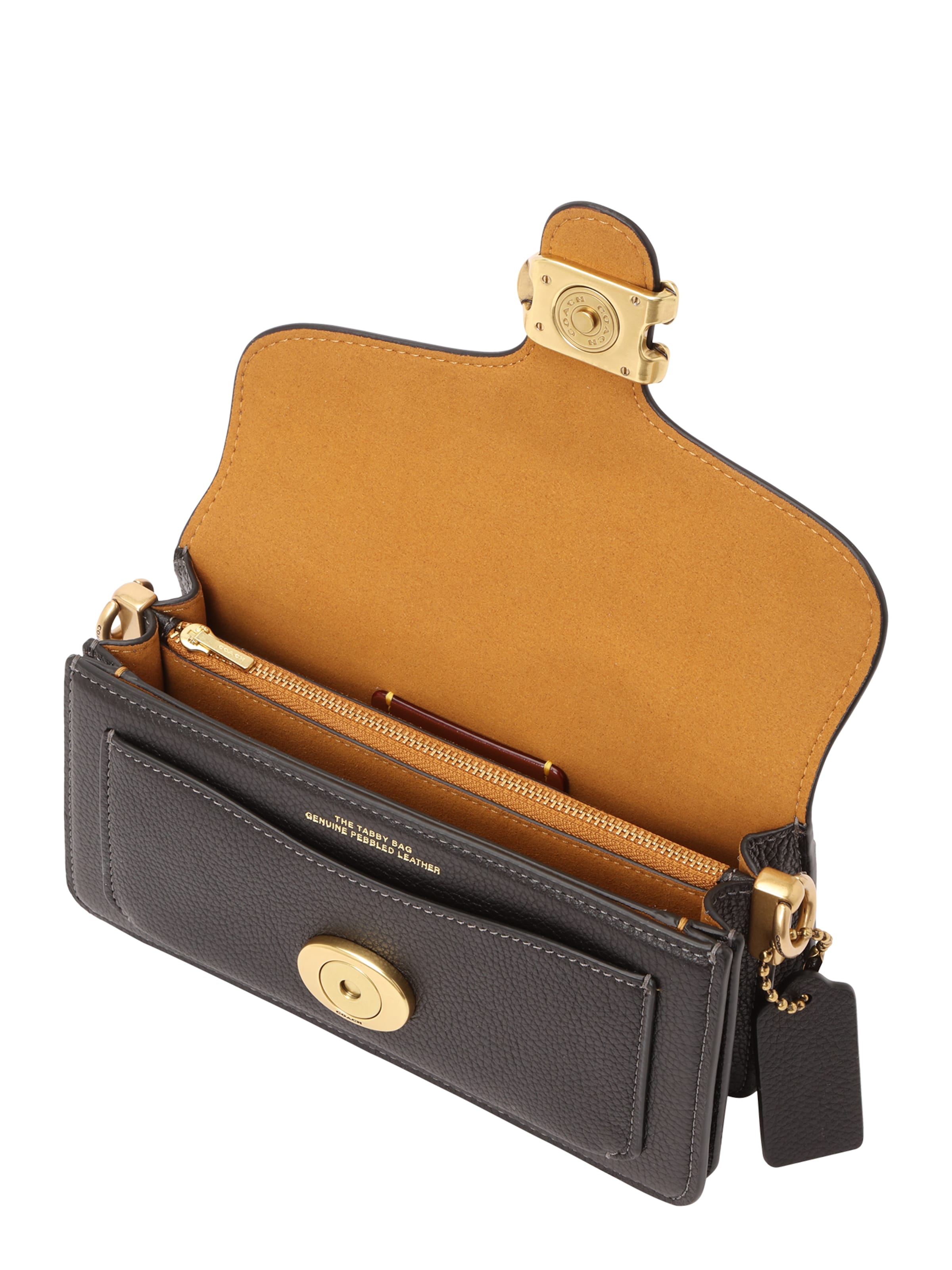 Borsa a spalla 'Tabby' di COACH in nero